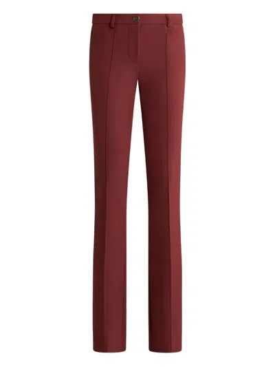 ETRO FIT-FLARE TROUSERS