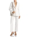 Etro Fitted Jacket With Peak Lapel In White