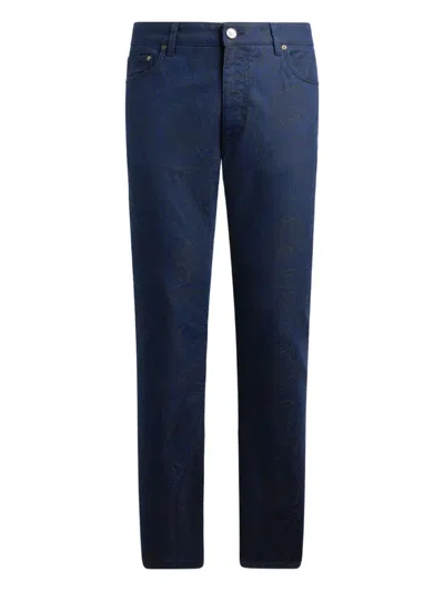 Etro Five-pocket Denim Jeans In Blue
