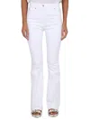Etro Five-pocket Jeans With Fitted Silhouette In White