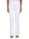 Etro Five-pocket Jeans With Fitted Silhouette In White