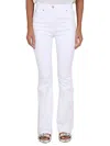 Etro Five-pocket Jeans With Fitted Silhouette In White