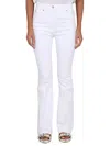 Etro Women Five Pocket Jeans In White