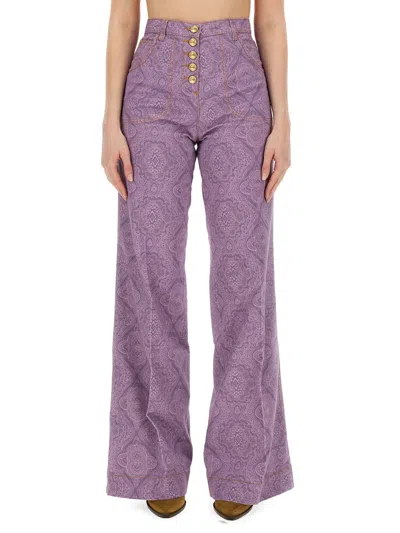 ETRO ETRO FLARE FIT JEANS