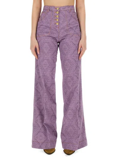 ETRO ETRO FLARE FIT JEANS