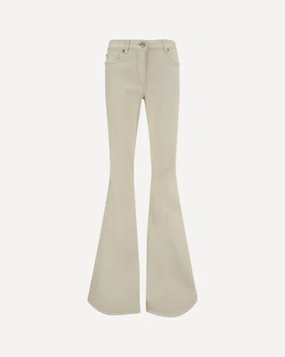 Etro Women Flare Pants In Gray