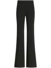 Etro Flared Black Trousers With Tailored Fit In Black