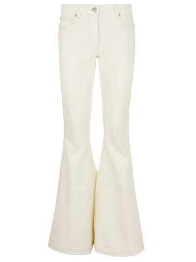 Etro Flared Jeans With Belt Loops And Pockets In Beige