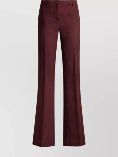 ETRO FLARED LEG TROUSERS WITH POCKETS AND LOOPS