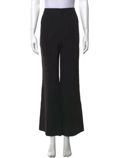 Pre-owned Etro Flared Pants In Black