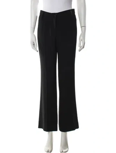 Pre-owned Etro Flared Pants In Black