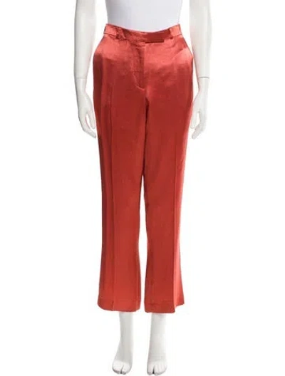 Pre-owned Etro Flared Pants In Pink