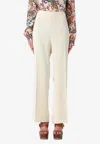Etro Flared Tailored Pants In Neutral