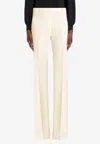 Etro Flared Tailored Pants In White