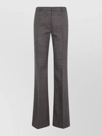 ETRO FLARED WOOL SUIT TROUSERS