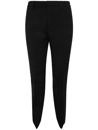 Etro Flat Front Trouser In Black