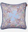 Etro Floral Cotton Jacquard Cushion