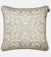 Etro Floral Cotton Jacquard Cushion