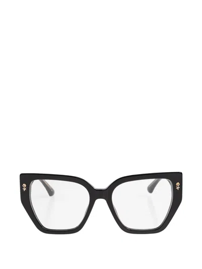 Etro Floral-embellishment Cat-eye Glasses In Black