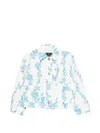Etro Floral-embroidered Patch-pockets Jacket In Multi