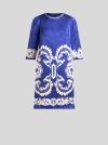 Etro Dresses In Electric Blue