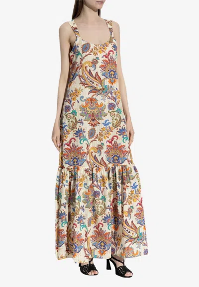 ETRO FLORAL MAXI DRESS