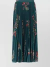 Etro Pleated Skirt Skirts Multicolor