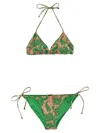 Etro Floral Paisley Bikini Beachwear In Multicolor