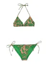 Etro Floral Paisley Bikini Beachwear In Multicolour
