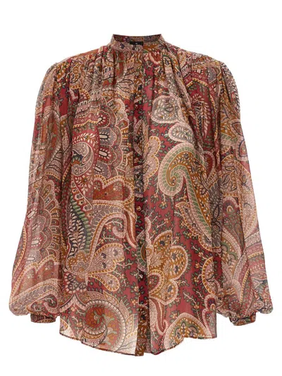 Etro Floral Paisley Blouse In Multi