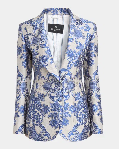 ETRO FLORAL PAISLEY JACQUARD JACKET