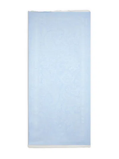 Etro Floral Paisley-jacquard Scarf In Blue