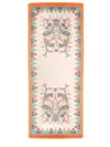 Etro Cotton-blend Jacquard Scarf With Floral Paisley Motif In Metallic