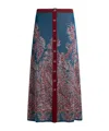 Etro Knee Length And Midi Skirts In Blue