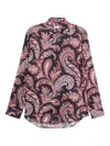 Etro Shirt Paisley Pattern Button-down Collar In Multi