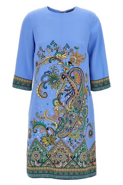 ETRO ETRO FLORAL PAISLEY PRINT DRESS