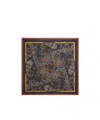 Etro Paisley-print Wool-silk Blend Scarf In Black