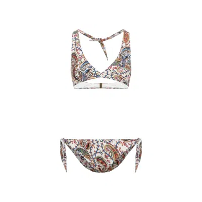 Etro Natural Bikini Est Multicolored Amebas