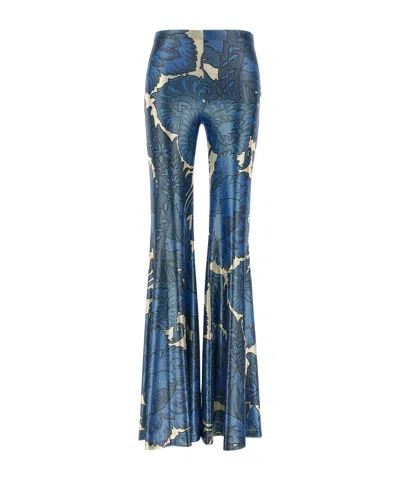 ETRO ETRO FLORAL PRINTED FLARED PANTS