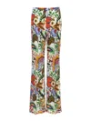 Etro Women's Printed Wide-leg Trousers | Size 44 | Wrea000699spd52 Color X0800 In Multicolour