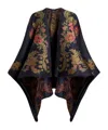 Etro Paisley-print Reversible Cape In Black