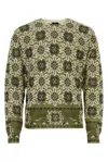 ETRO FLORAL PATTERN KNITTED JUMPER