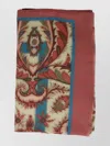 Etro Floral Pattern Lightweight Soft Texture Scarf In Brown