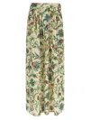 Etro Floral Pattern Skirt In Green