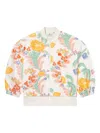 Etro Floral-patterned Bomber Jacket In Neutrals