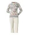 Etro Floral-patterned Cardigan In Multi