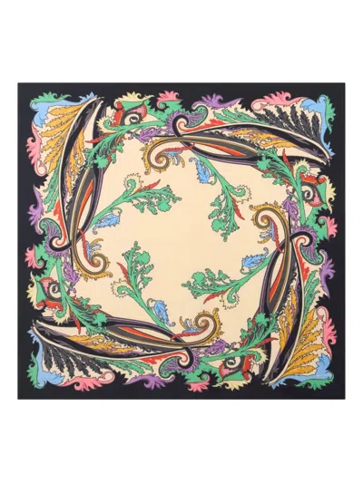 Etro Floral-patterned Scarf In Multi