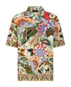 Etro Women's Shirt With Bouquet Print In Multicolor