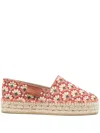 Etro Floral-print Espadrille In Multi