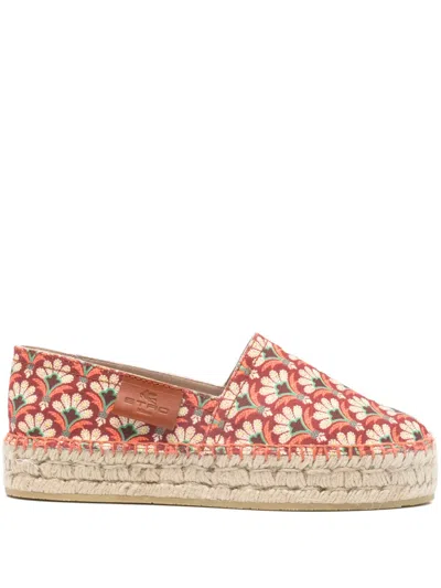 Etro Floral-print Espadrille In Multi